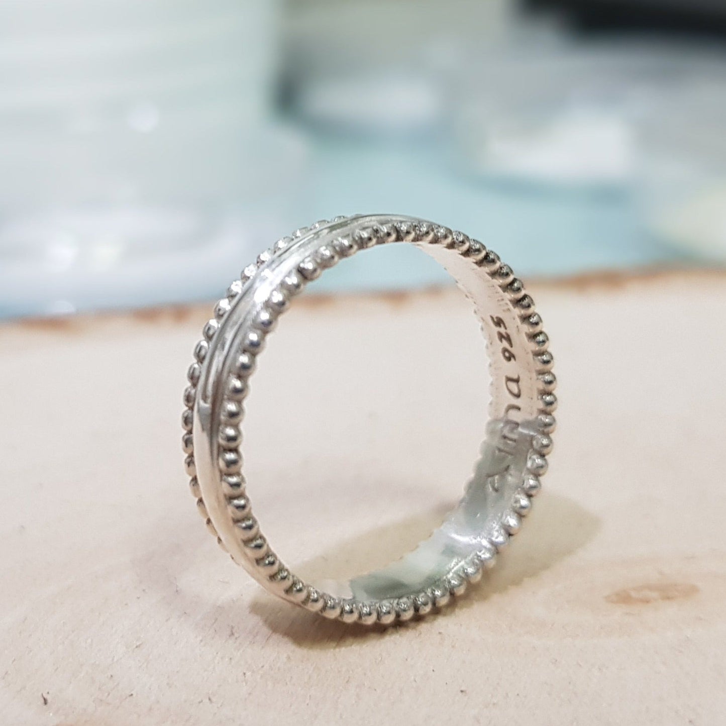 Copy of Bespoke gold ring, 585K gold Ring, Personalized Ring, 14k gold ring - AlmaJewelryShop Online boutique for gold and silver jewelry