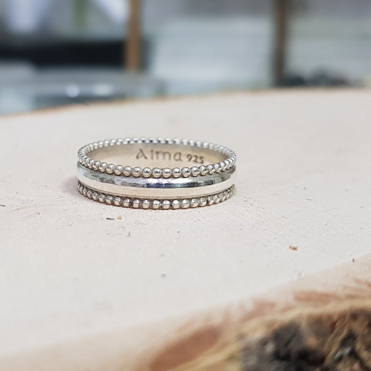 Copy of Bespoke gold ring, 585K gold Ring, Personalized Ring, 14k gold ring - AlmaJewelryShop Online boutique for gold and silver jewelry