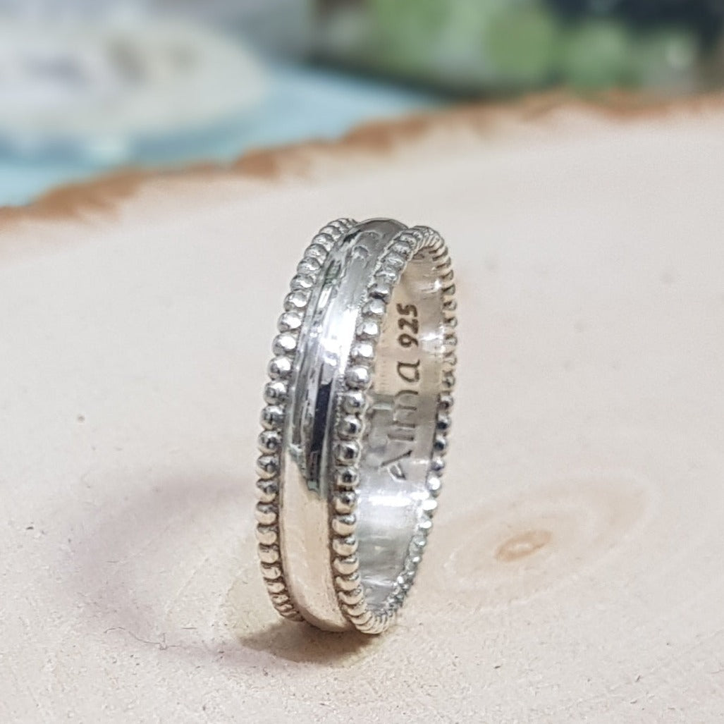 Copy of Bespoke gold ring, 585K gold Ring, Personalized Ring, 14k gold ring - AlmaJewelryShop Online boutique for gold and silver jewelry