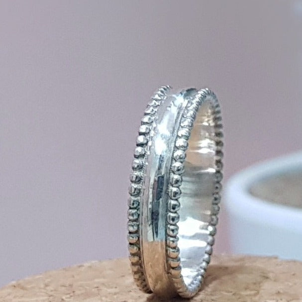 Copy of Bespoke gold ring, 585K gold Ring, Personalized Ring, 14k gold ring - AlmaJewelryShop Online boutique for gold and silver jewelry