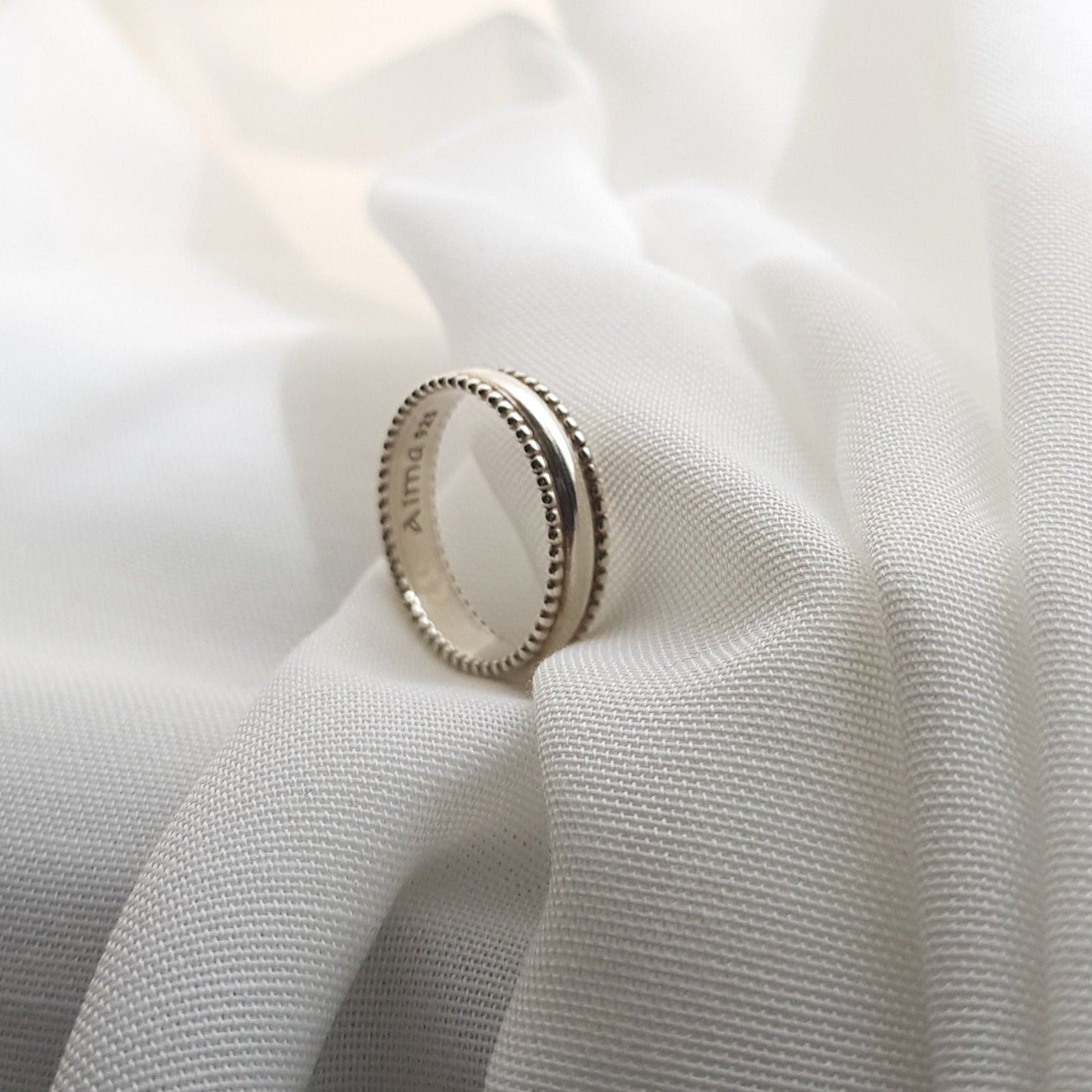 Copy of Bespoke gold ring, 585K gold Ring, Personalized Ring, 14k gold ring - AlmaJewelryShop Online boutique for gold and silver jewelry