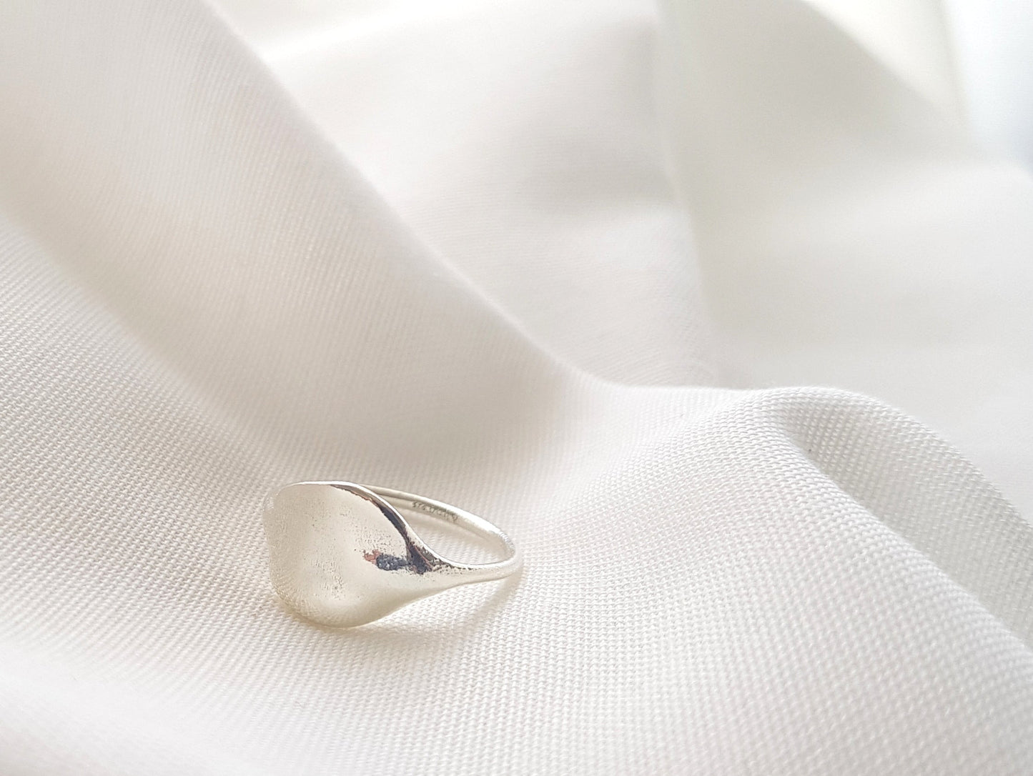 Organic Round Ring | Organic circle Ring |Sterling Ring - AlmaJewelryShop Online boutique for gold and silver jewelry