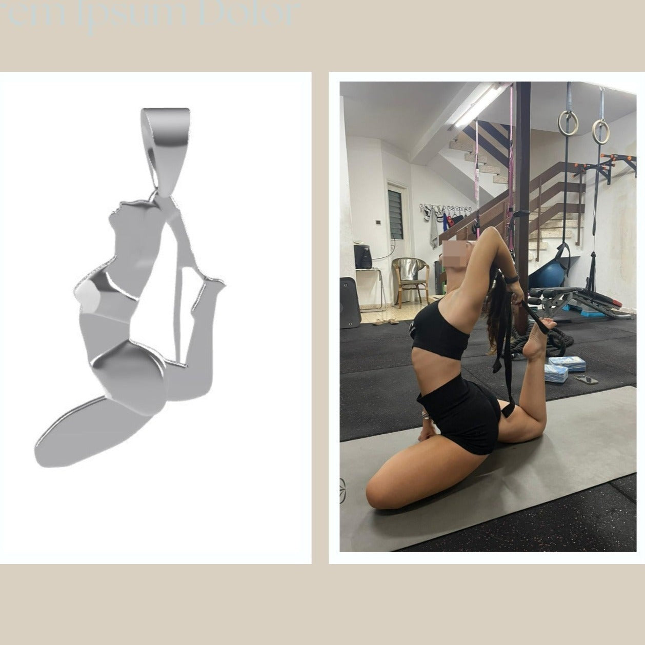 Amit yoga sport pendant