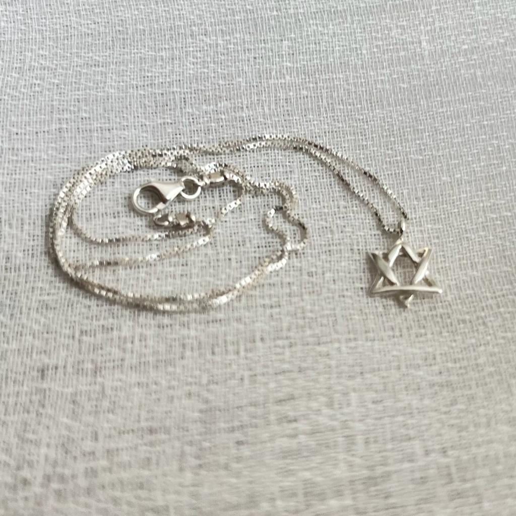 star of david in silver