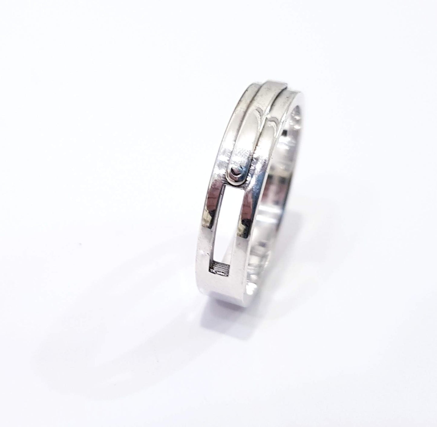 Men ring, Masculine ring, Sailor ring, Skipper ring - AlmaJewelryShop Online boutique for gold and silver jewelry