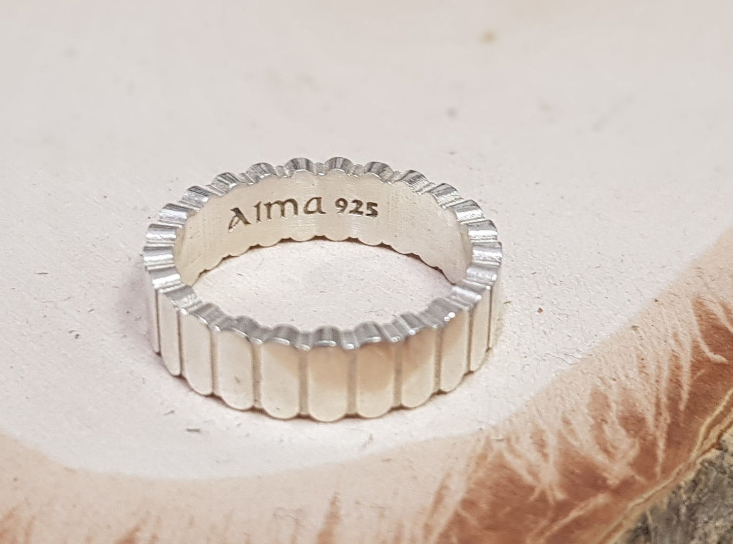 Unique Men Ring, Bold Men Ring, silver ring, Personalized Ring, designer ring - AlmaJewelryShop Online boutique for gold and silver jewelry