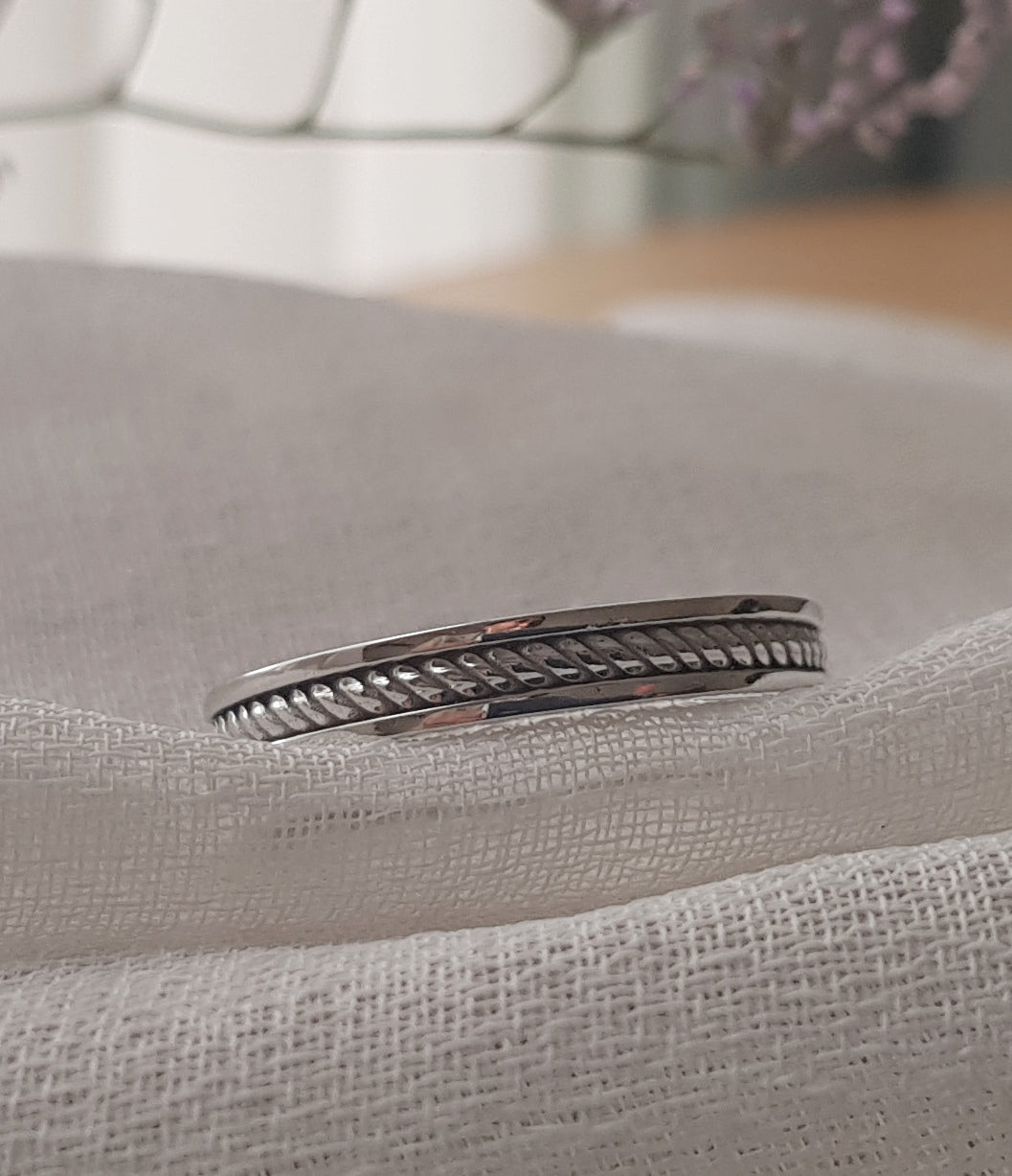 Men's White Gold Wedding Bands - AlmaJewelryShop Online boutique for gold and silver jewelry