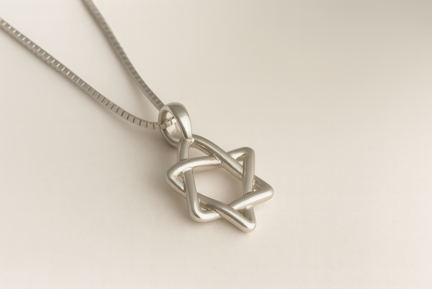 תליון מגן דוד מכסף 1